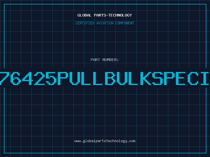 Aviation Part 276425PULLBULKSPECIA