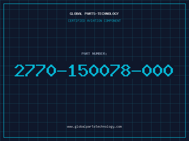 Aviation Part 2770-150078-000