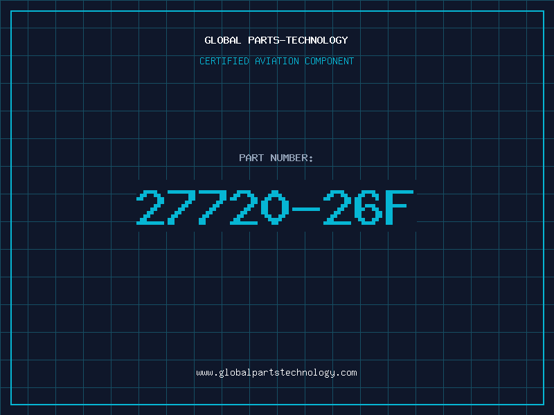 Aviation Part 27720-26F