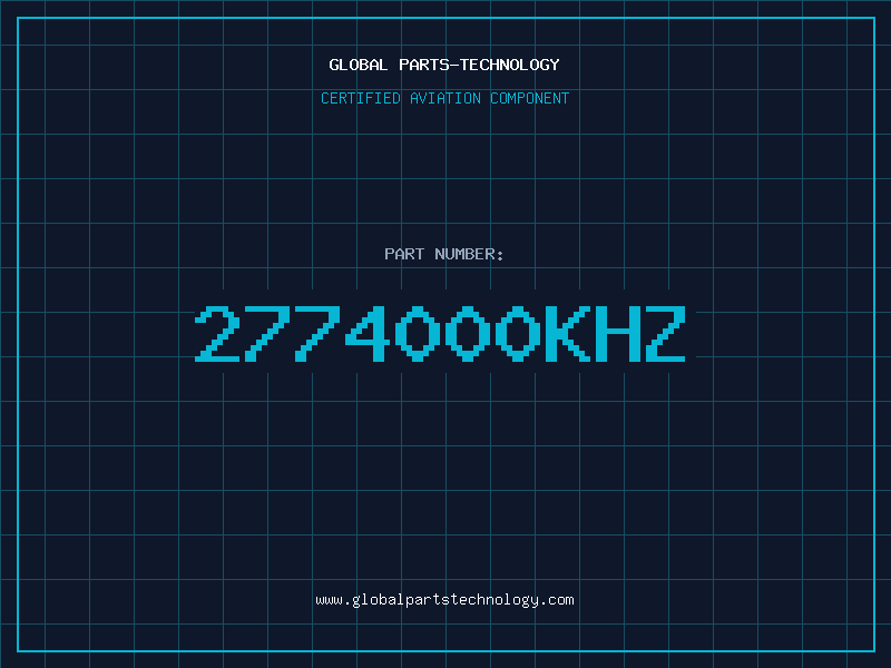 Aviation Part 2774000Khz