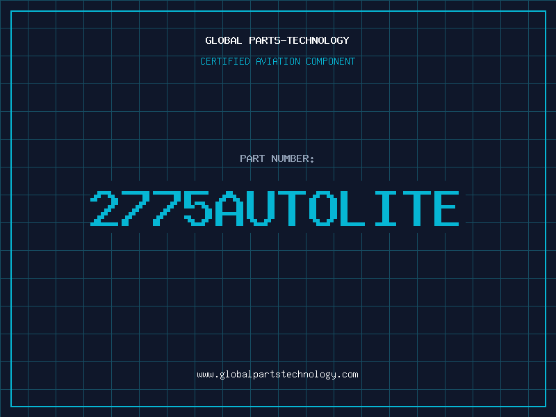 Aviation Part 2775AUTOLITE