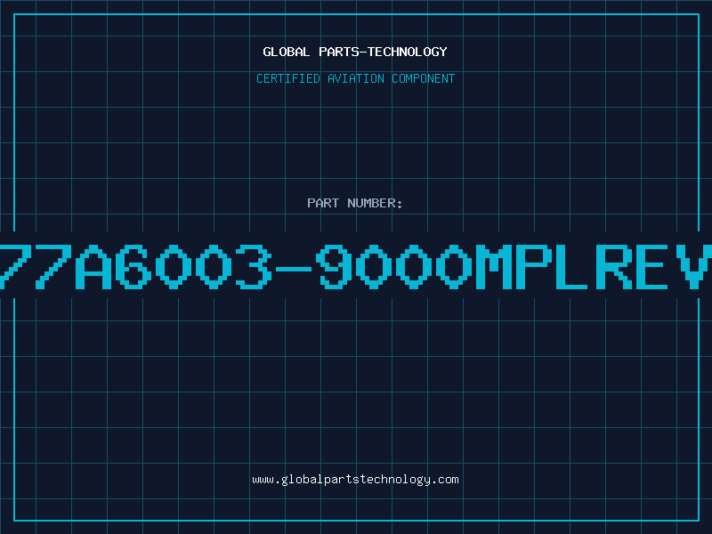 Aviation Part 277A6003-9000MPLREVA