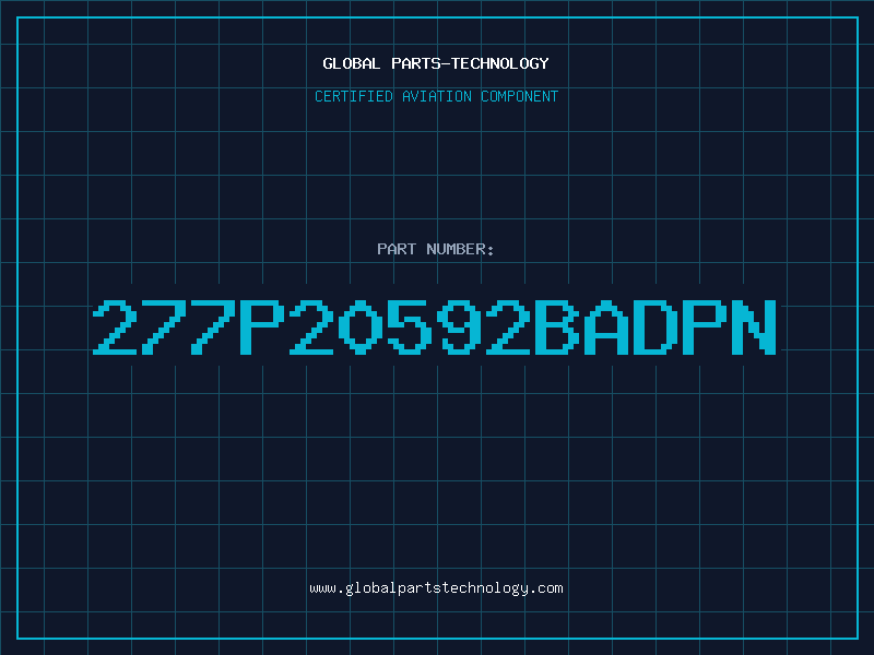 Aviation Part 277P20592BADPN