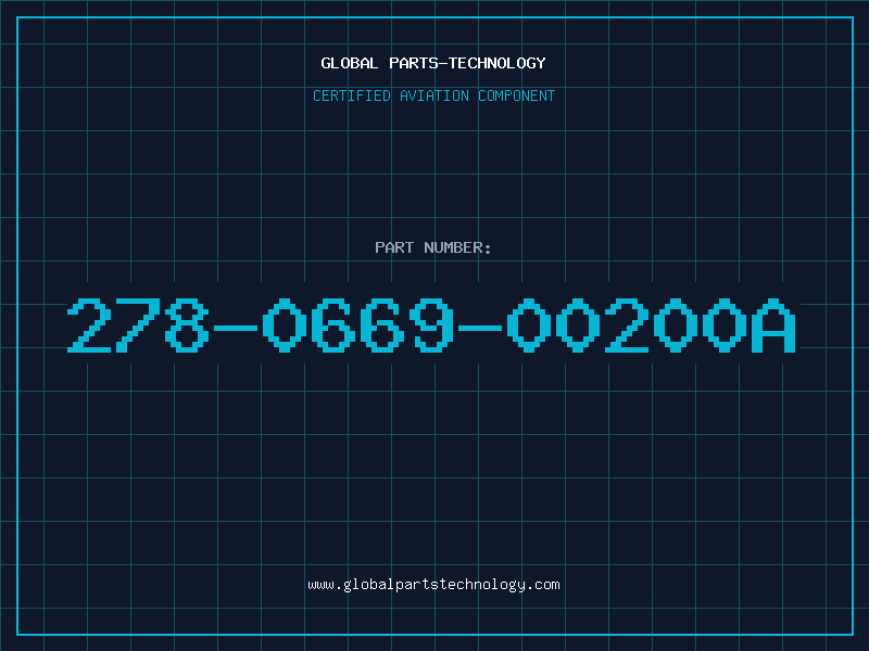 Aviation Part 278-0669-00200A