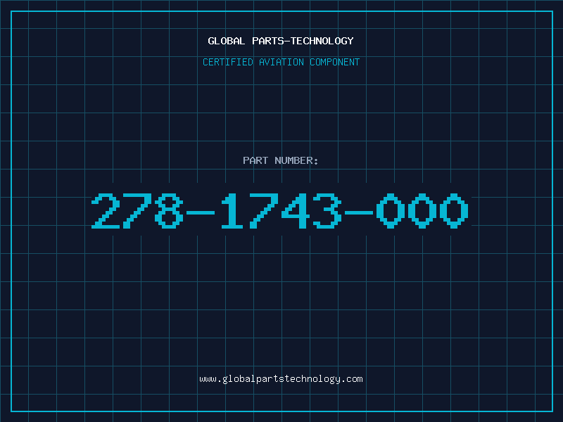 Aviation Part 278-1743-000