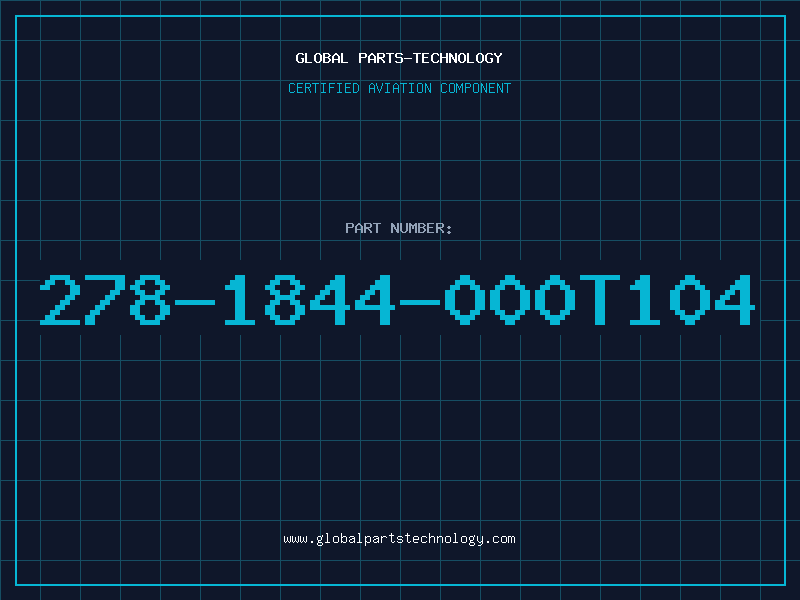 Aviation Part 278-1844-000T104