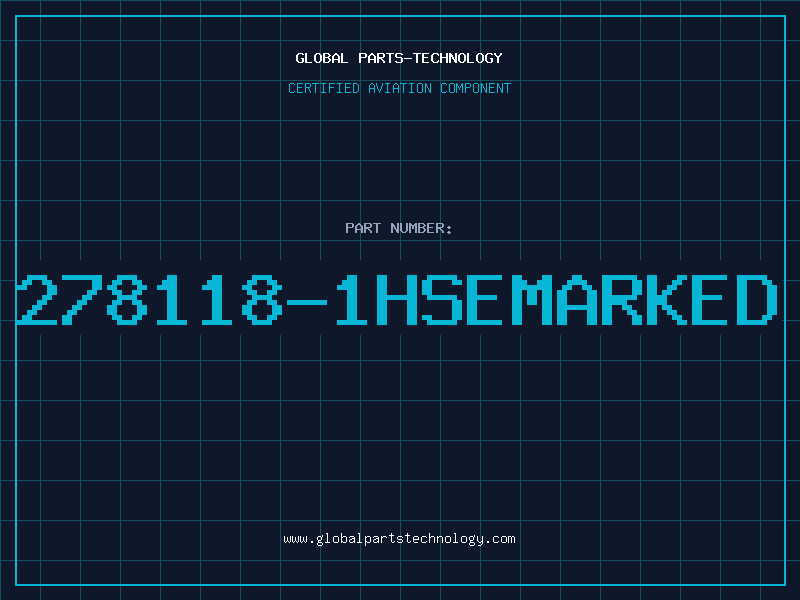 Aviation Part 278118-1HSEMARKED