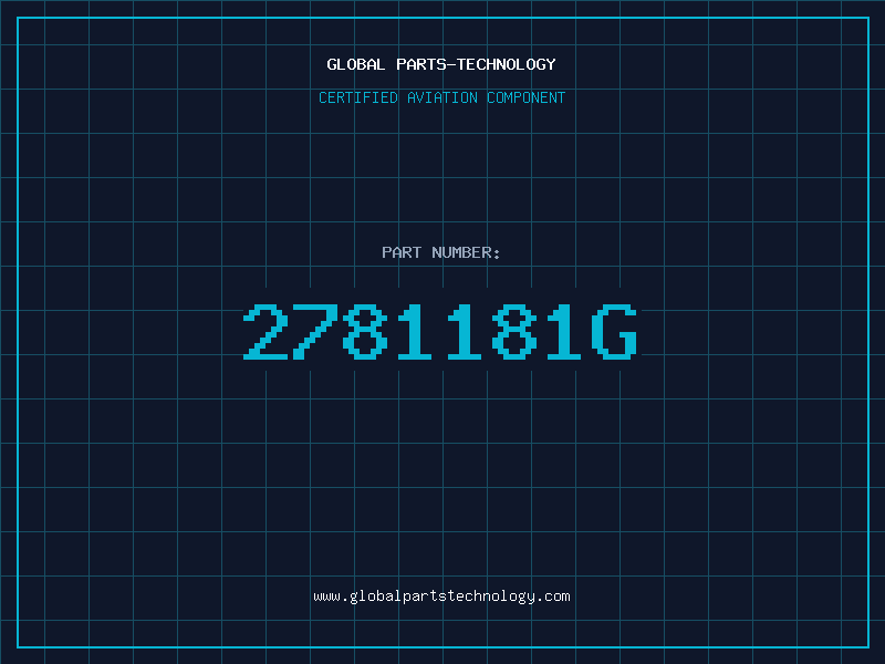 Aviation Part 2781181G