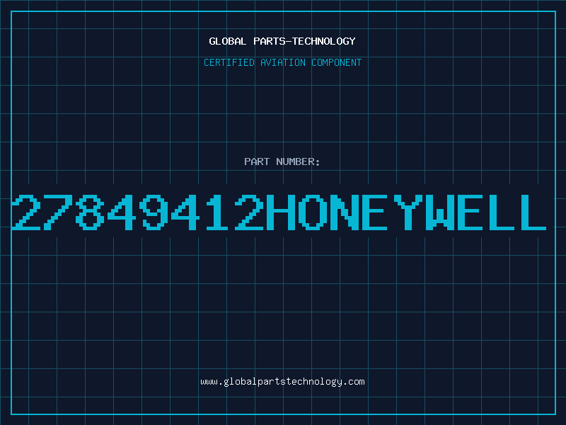 Aviation Part 27849412Honeywell