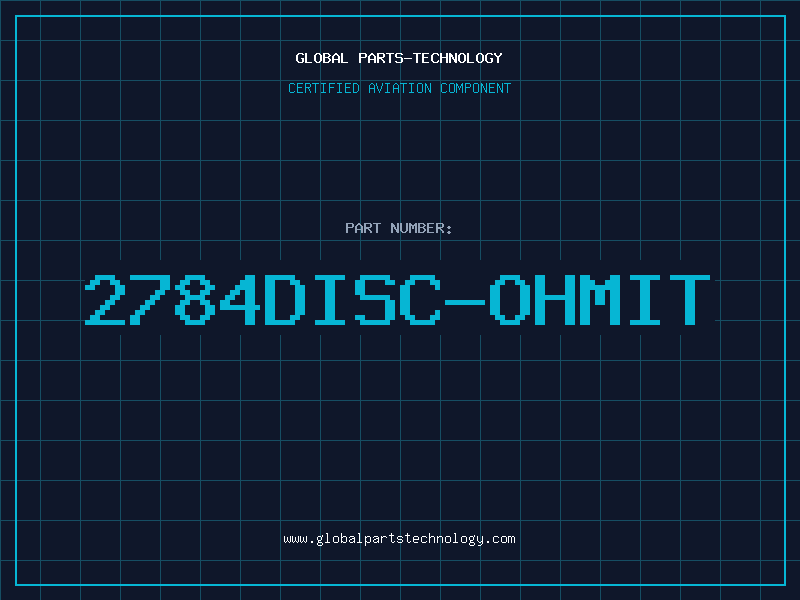 Aviation Part 2784DISC-OHMIT