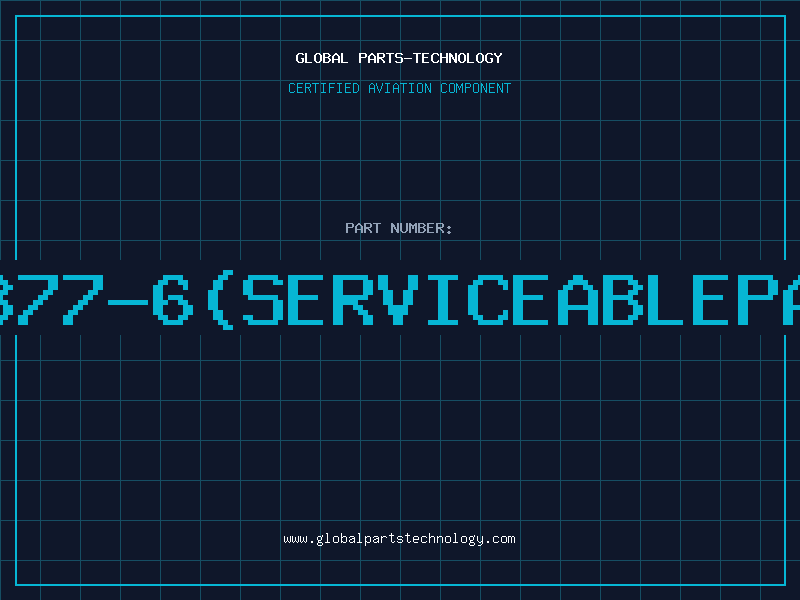 Aviation Part 27877-6(serviceablepart
