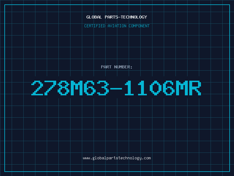 Aviation Part 278M63-1106MR
