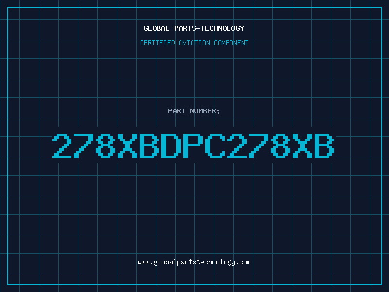 Aviation Part 278XBDPC278XB