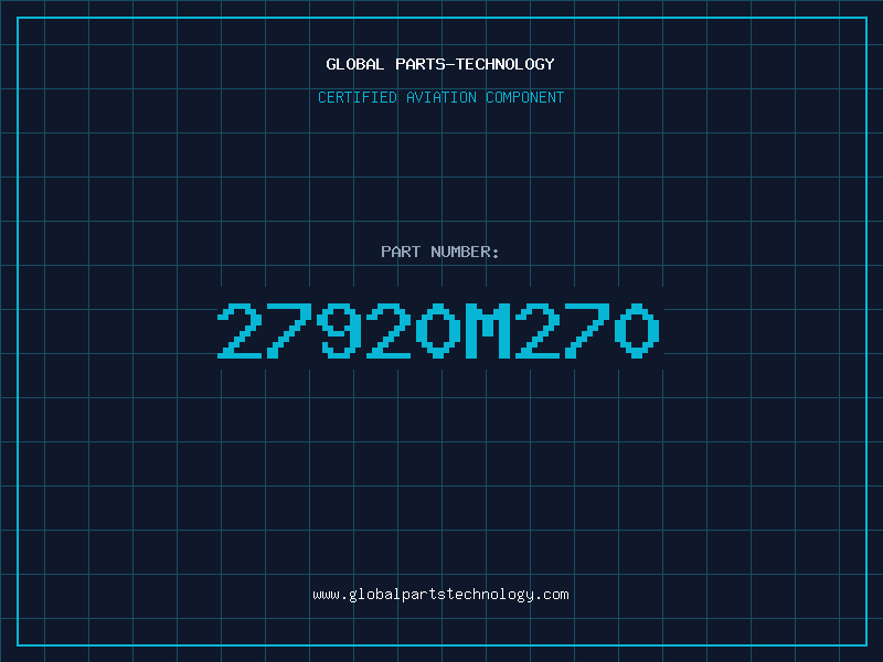 Aviation Part 27920M270