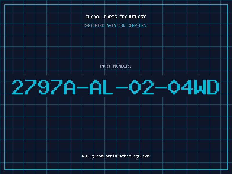 Aviation Part 2797A-AL-02-04WD