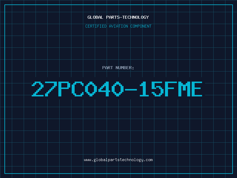 Aviation Part 27PC040-15FME