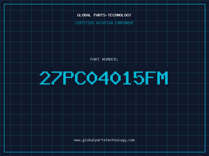 Aviation Part 27PC04015FM
