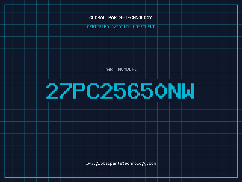 Aviation Part 27PC25650NW