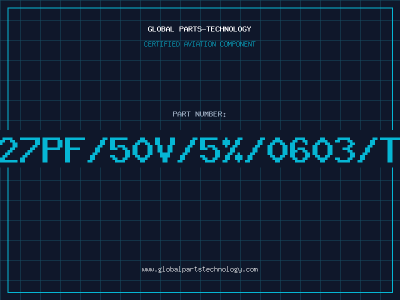 Aviation Part 27PF/50V/5%/0603/T