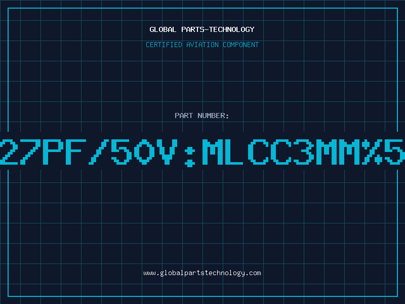 Aviation Part 27PF/50V:MLCC3MM%5