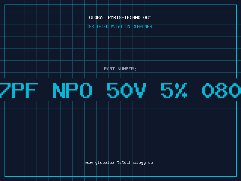 Aviation Part 27PF NPO 50V 5% 0805