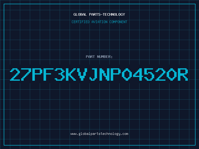 Aviation Part 27PF3KVJNP04520R