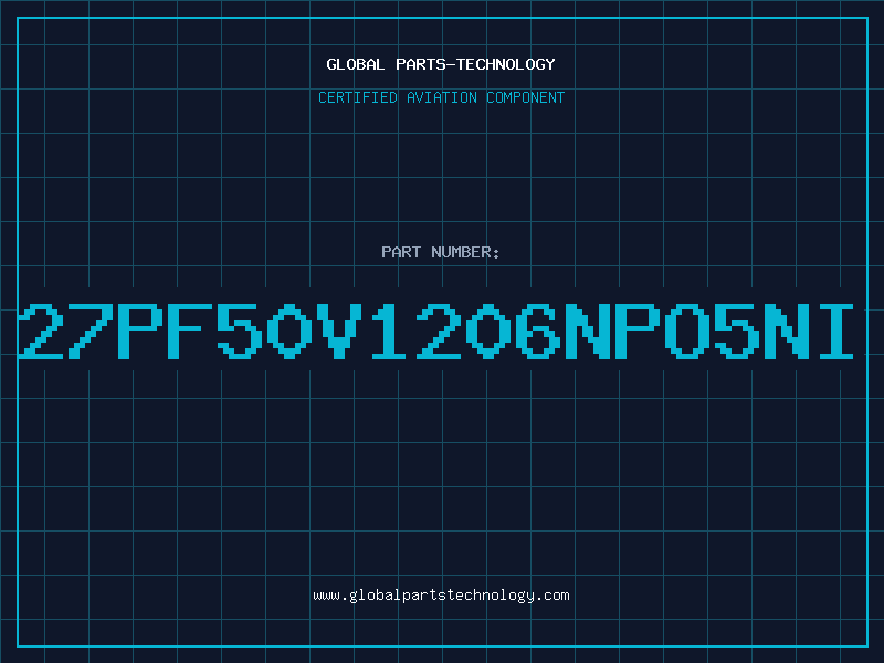 Aviation Part 27PF50V1206NPO5NI