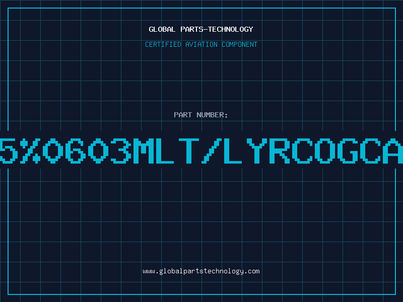Aviation Part 27PF50V5%0603MLT/LYRCOGCAPACITOR