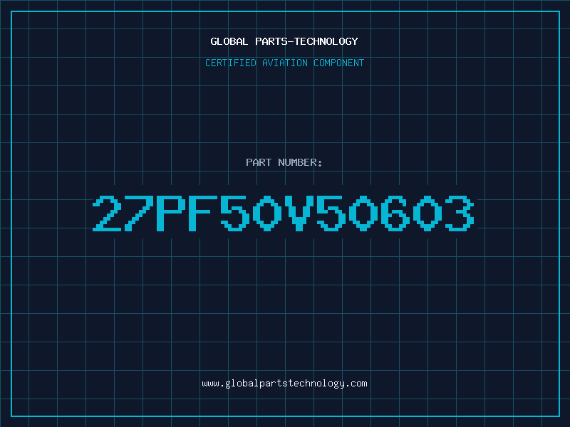 Aviation Part 27PF50V50603