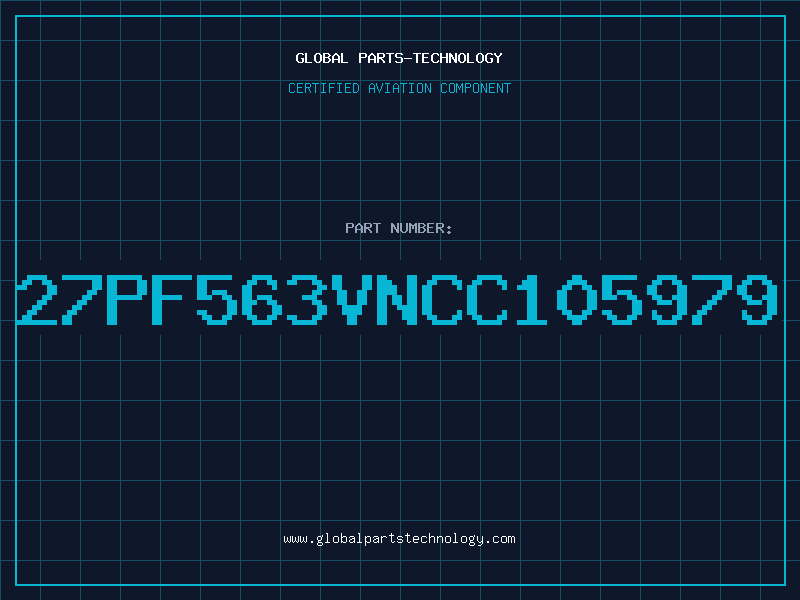 Aviation Part 27PF563VNCC105979
