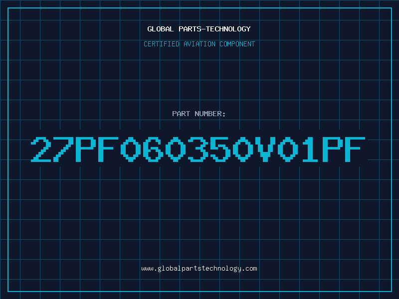 Aviation Part 27pF060350V01pF