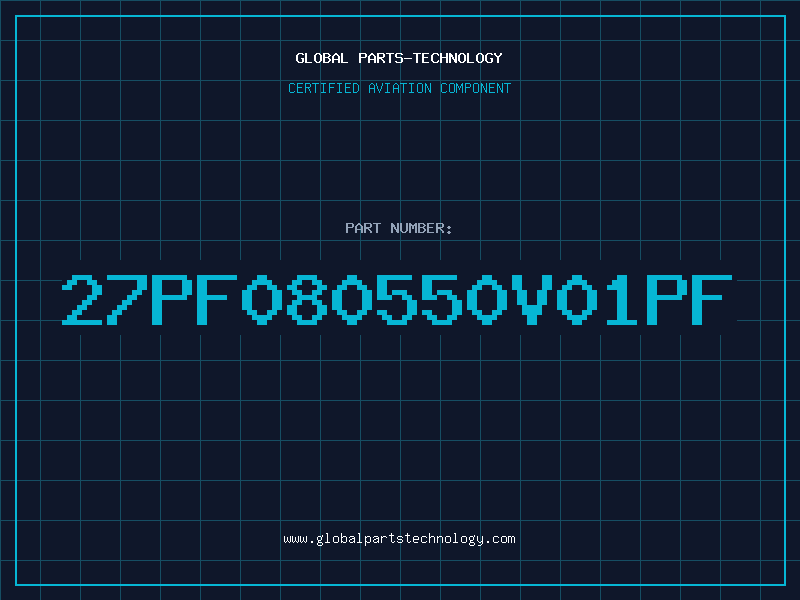 Aviation Part 27pF080550V01pF