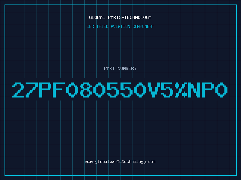 Aviation Part 27pF080550V5NP0