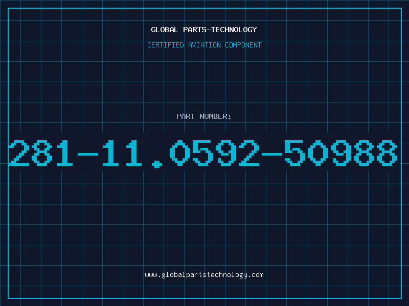 Aviation Part 281-11.0592-50988
