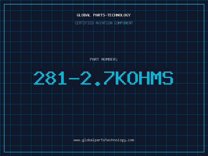Aviation Part 281-2.7KOHMS