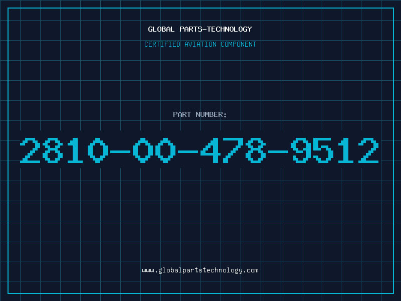 Aviation Part 2810-00-478-9512