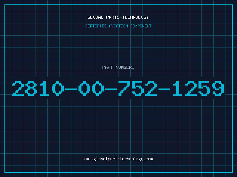 Aviation Part 2810-00-752-1259