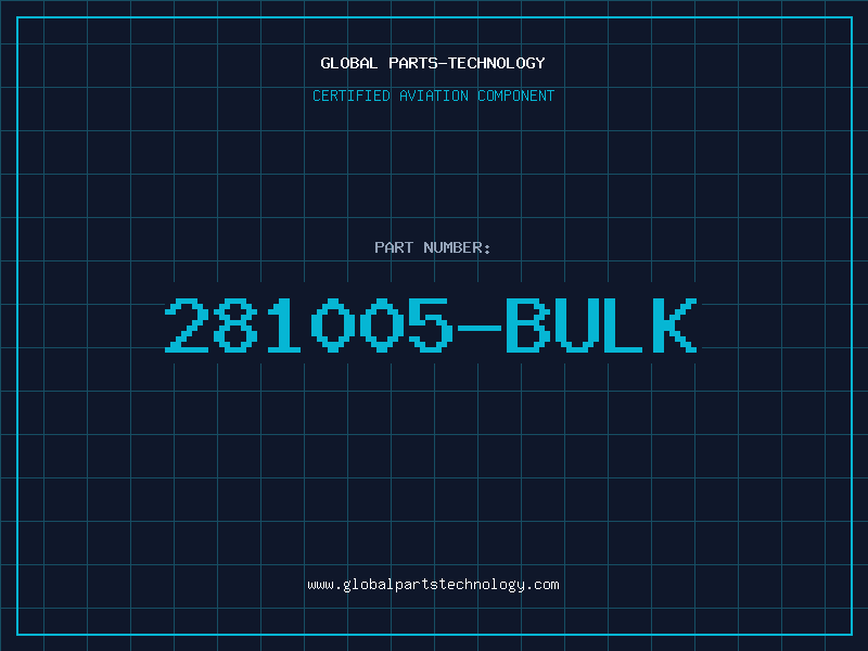 Aviation Part 281005-BULK