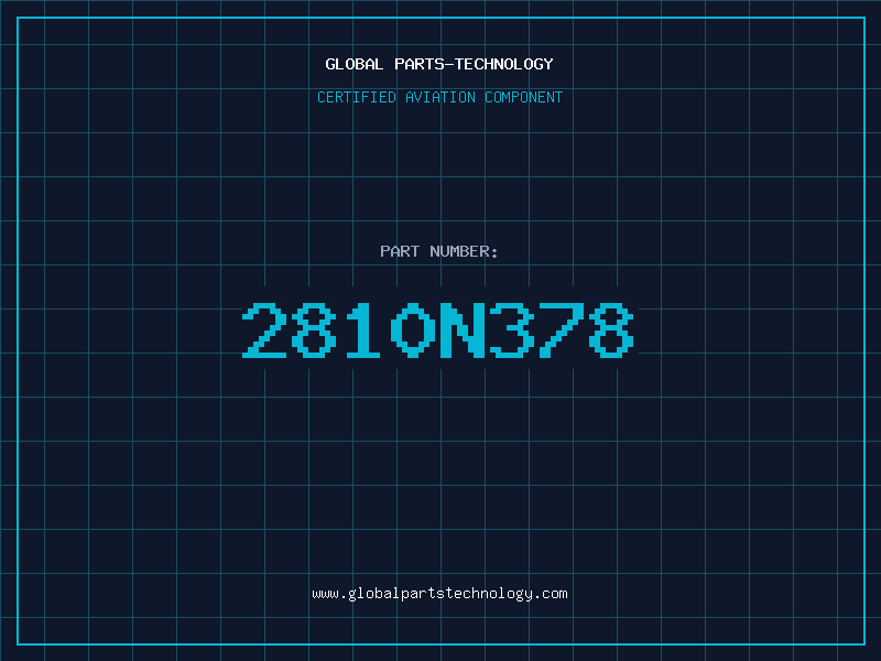 Aviation Part 2810N378