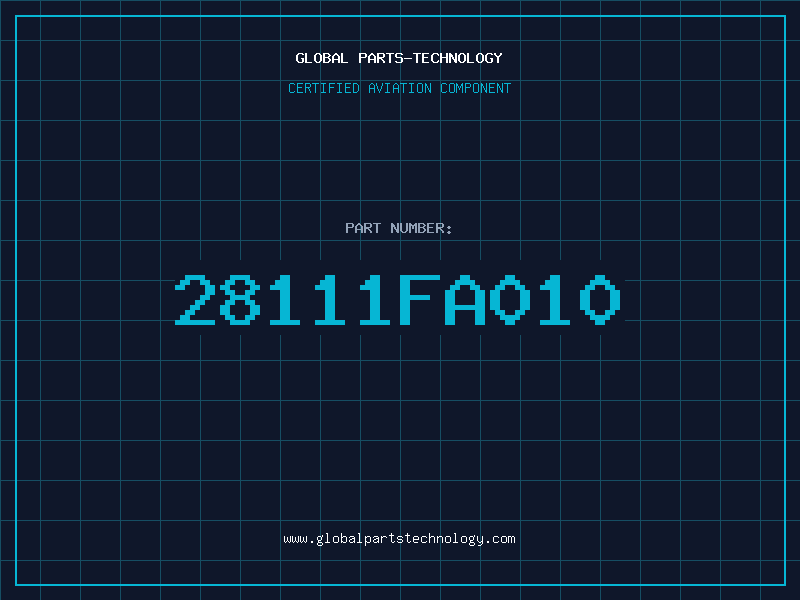 Aviation Part 28111FA010
