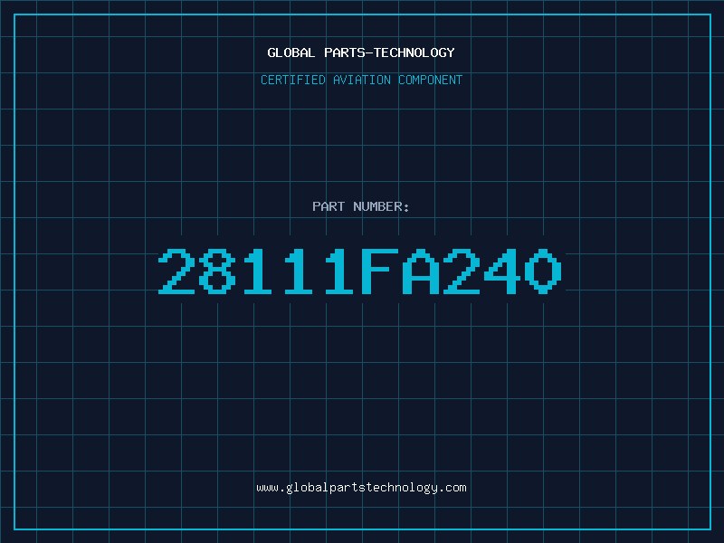 Aviation Part 28111FA240