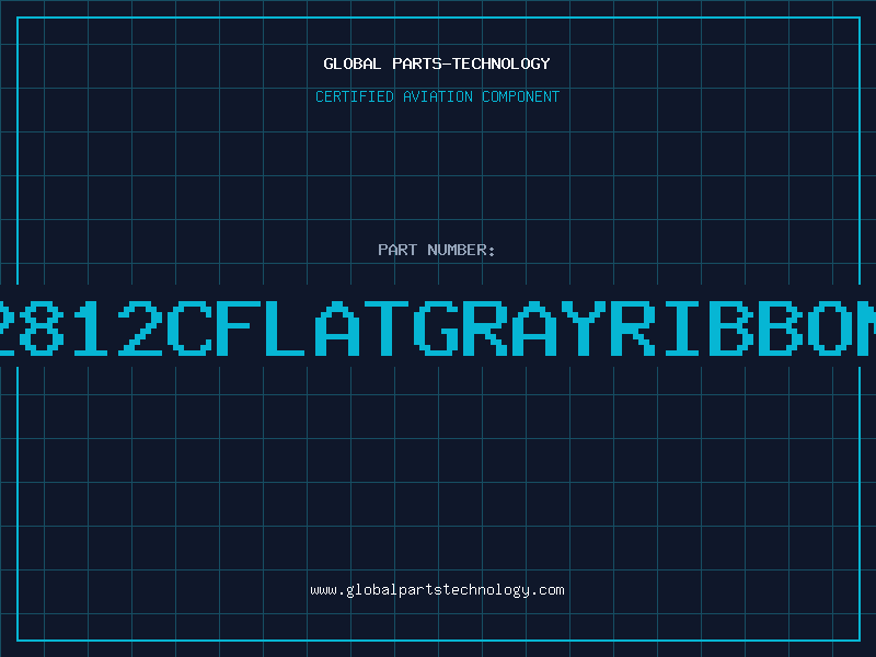 Aviation Part 2812CFLATGRAYRIBBON