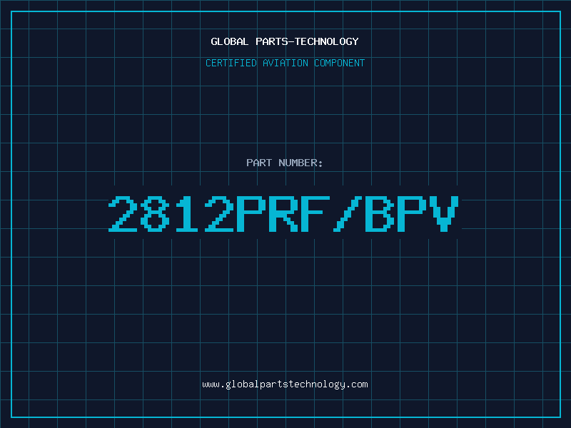Aviation Part 2812PRF/BPV