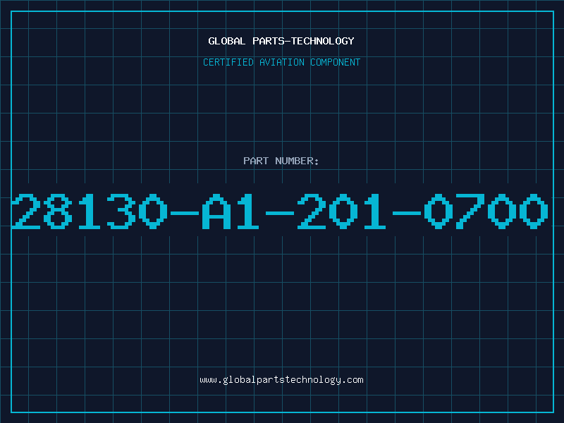Aviation Part 28130-A1-201-0700