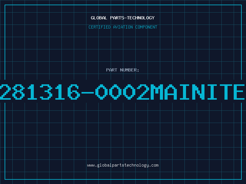 Aviation Part 281316-0002MAINITE
