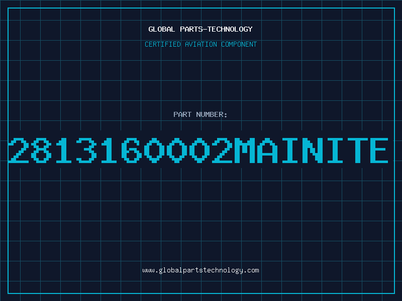 Aviation Part 2813160002MAINITE