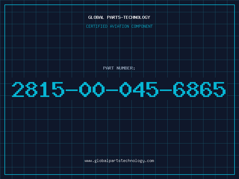 Aviation Part 2815-00-045-6865