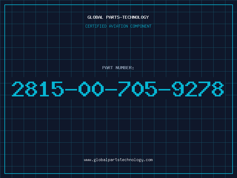 Aviation Part 2815-00-705-9278