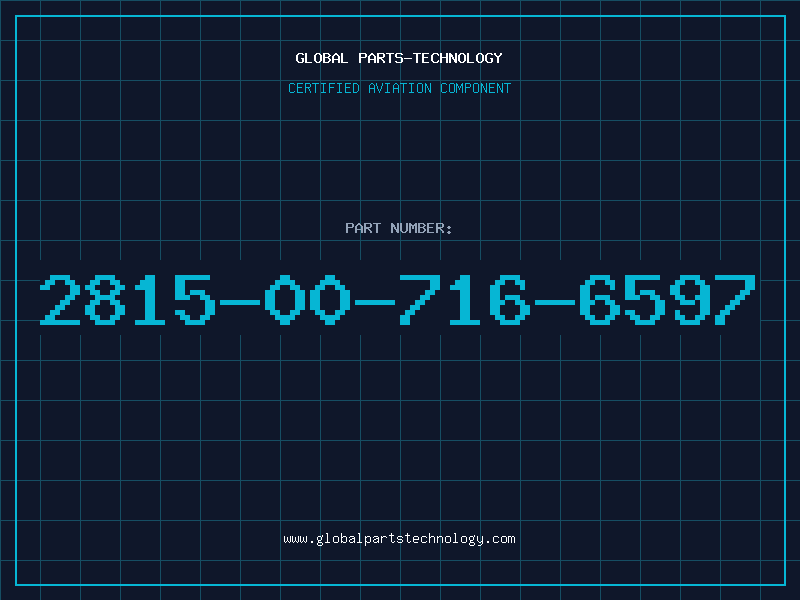 Aviation Part 2815-00-716-6597