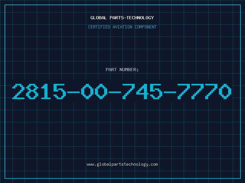 Aviation Part 2815-00-745-7770